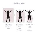  Personalized Nana Blanket with Grandchildren Names - Custom Family Throw Blanket 