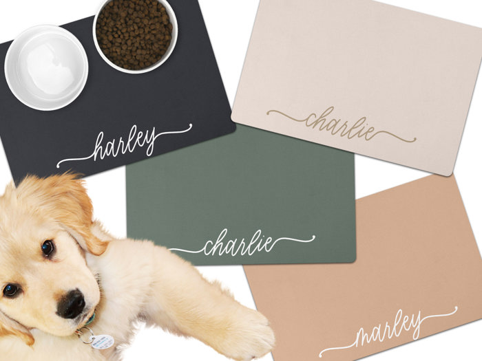Personalized Petmat