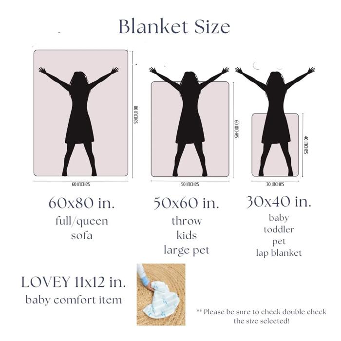 Personalized Name Blanket - Font Duo
