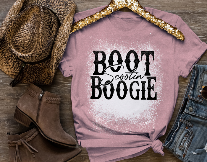 Boot Scootin Boogie Shirt, Cowboy Boots Tshirt, Rodeo Shirt, Western Graphic Tee, Country Concert T-Shirt, Cowgirl Boots Road Trip