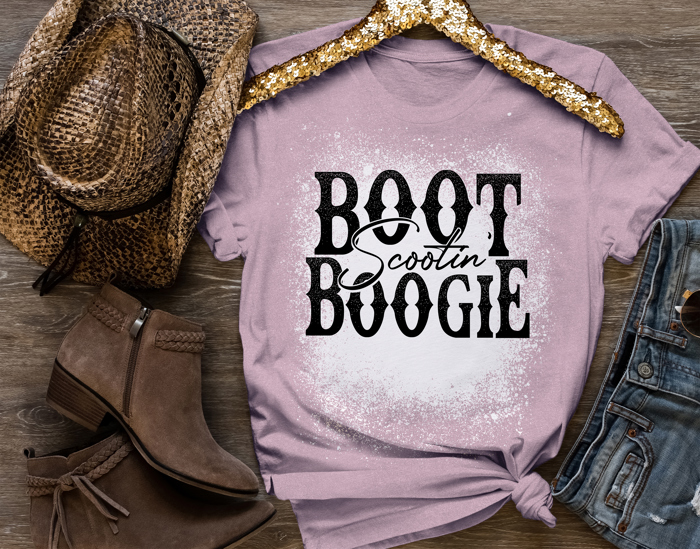 Boot Scootin Boogie Shirt, Cowboy Boots Tshirt, Rodeo Shirt, Western Graphic Tee, Country Concert T-Shirt, Cowgirl Boots Road Trip