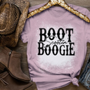 X-Small Orchid Boot Scootin Boogie Shirt, Cowboy Boots Tshirt, Rodeo Shirt, Western Graphic Tee, Country Concert T-Shirt, Cowgirl Boots Road Trip