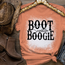 X-Small Sunset Boot Scootin Boogie Shirt, Cowboy Boots Tshirt, Rodeo Shirt, Western Graphic Tee, Country Concert T-Shirt, Cowgirl Boots Road Trip