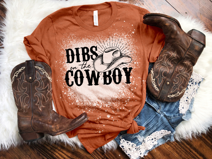 Dibs on the Cowboy Shirt, Cowboy Graphic Tee, Country Shirt, Cowboy Tee, Cowboy Aesthetic Shirt, Country Concert Shirt, Cowboy Western Tee