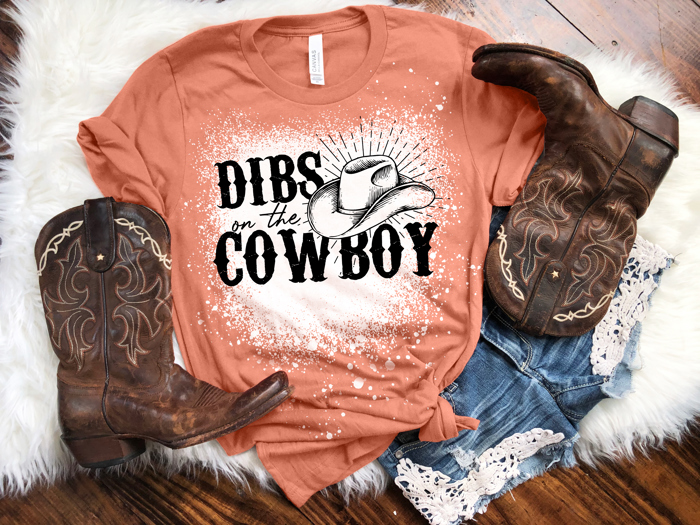 Dibs on the Cowboy Shirt, Cowboy Graphic Tee, Country Shirt, Cowboy Tee, Cowboy Aesthetic Shirt, Country Concert Shirt, Cowboy Western Tee