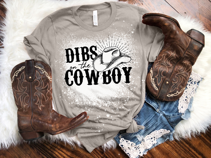 Dibs on the Cowboy Shirt, Cowboy Graphic Tee, Country Shirt, Cowboy Tee, Cowboy Aesthetic Shirt, Country Concert Shirt, Cowboy Western Tee