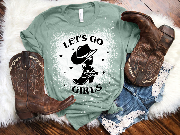 Let's Go Girls T-Shirt, Girls Trip Shirt, Let's Go Girls Graphic Shirt, Retro Graphic Shirt, Gifts for Her, Bachelorette Bridal Party Shirts