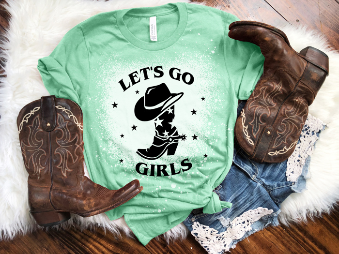 Let's Go Girls T-Shirt, Girls Trip Shirt, Let's Go Girls Graphic Shirt, Retro Graphic Shirt, Gifts for Her, Bachelorette Bridal Party Shirts