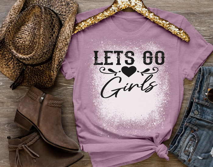 Let's Go Girls T-Shirt, Girls Trip Shirt, Let's Go Girls Graphic Shirt, Retro Graphic Shirt, Gifts for Her, Bachelorette Bridal Party Shirts