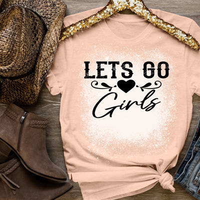 Let's Go Girls T-Shirt, Girls Trip Shirt, Let's Go Girls Graphic Shirt, Retro Graphic Shirt, Gifts for Her, Bachelorette Bridal Party Shirts