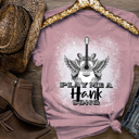 X-Small Mauve Play Me a Hank Song, Tyler Childers Tshirt, Hank Williams Sr. Whippoorwill Bird T-shirt, Country Music, Classic Country, Hank Williams Song