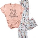  Wine Bottle Pajama Set