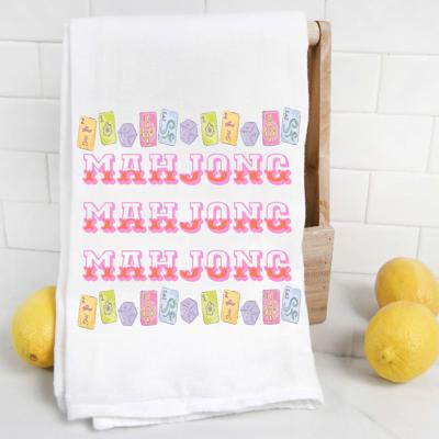 Mahjong Tea Towel  