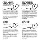  Personalized Letter Tees for Dad, Grandpa, Uncle, or Brother – Sentimental Gift for Father Figures