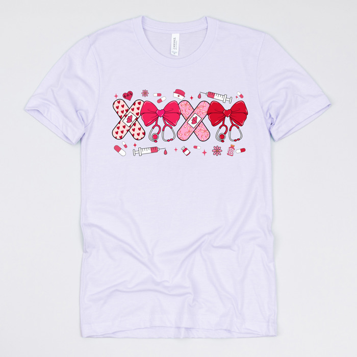 Nurse Valentine’s Day Graphic Tees – Cute Group Nurse Tshirts, Medical Staff Shirts, Sweetheart Hospital Unit Tees, Labor and Delivery Valentines
