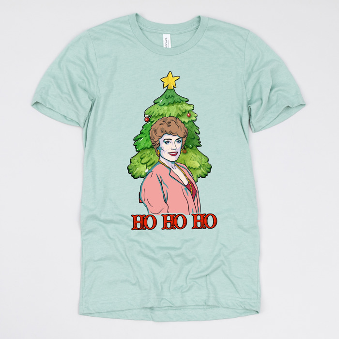 Golden Girls Christmas Tees - Funny Retro Holiday Tops for Christmas Parties, Coworker Gifts, Secret Santa, Classic TV Fans, and Hilarious Gift Ideas