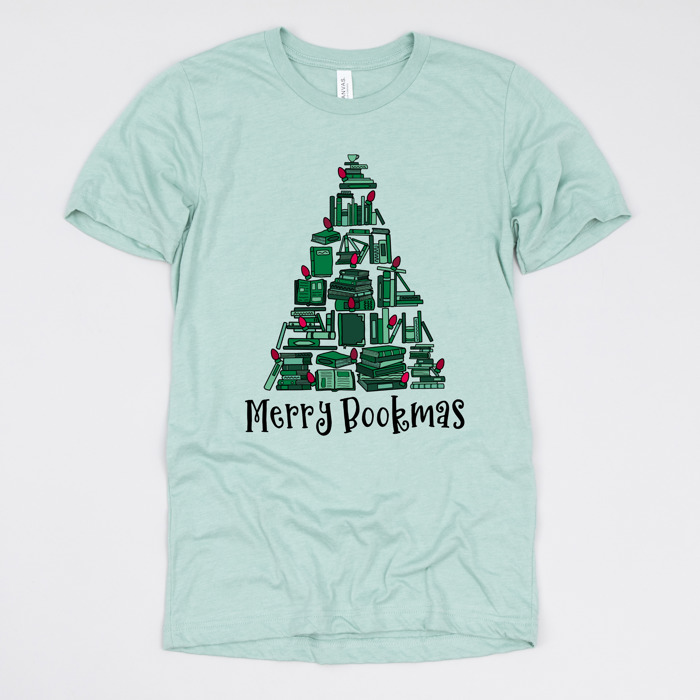 Cozy Christmas Reading T-Shirts - Festive Holiday Book Lover Tees for Teachers, Librarians, Bookworms, and Cozy Gift Ideas