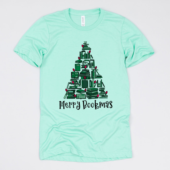 Cozy Christmas Reading T-Shirts - Festive Holiday Book Lover Tees for Teachers, Librarians, Bookworms, and Cozy Gift Ideas