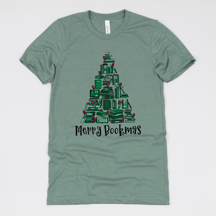 Cozy Christmas Reading T-Shirts - Festive Holiday Book Lover Tees for Teachers, Librarians, Bookworms, and Cozy Gift Ideas