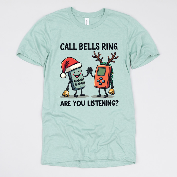 Christmas Nurse T-Shirts – Festive Holiday Tees for Nurses, Medical Staff, and Holiday Gifts