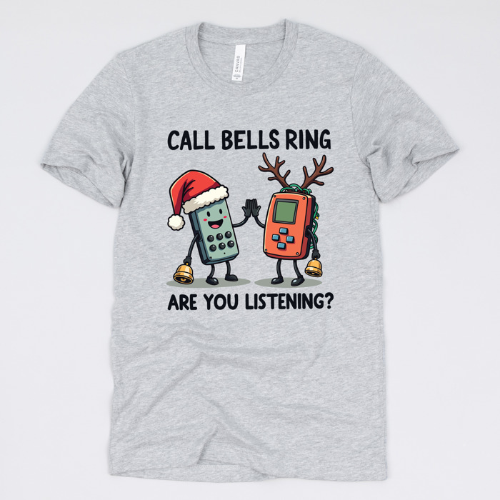 Christmas Nurse T-Shirts – Festive Holiday Tees for Nurses, Medical Staff, and Holiday Gifts