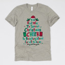 Small (UNISEX) Best Way To Spread Christmas Cheer: Heather Stone Cozy Christmas Reading T-Shirts - Festive Holiday Book Lover Tees for Teachers, Librarians, Bookworms, and Cozy Gift Ideas