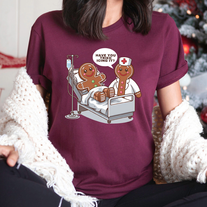 Christmas Nurse T-Shirts – Cute Holiday Gift Tees for Nurses, Labor and Delivery, CNAs, and Healthcare