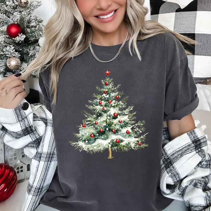 Vintage Christmas T-Shirts – Retro Holiday Tees with Santa, Snowman, Reindeer, and Festive Nostalgia