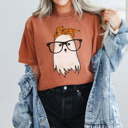 Small (UNISEX) Ghost: Yam Trendy Fall and Halloween T-Shirts – Cute Spooky Season Graphic Tees for Moms, Teachers, Pumpkin Patch, and 31 Days of Halloween