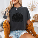 Small (UNISEX) Starry Pumpkin: Pepper Trendy Fall and Halloween T-Shirts – Cute Spooky Season Graphic Tees for Moms, Teachers, Pumpkin Patch, and 31 Days of Halloween