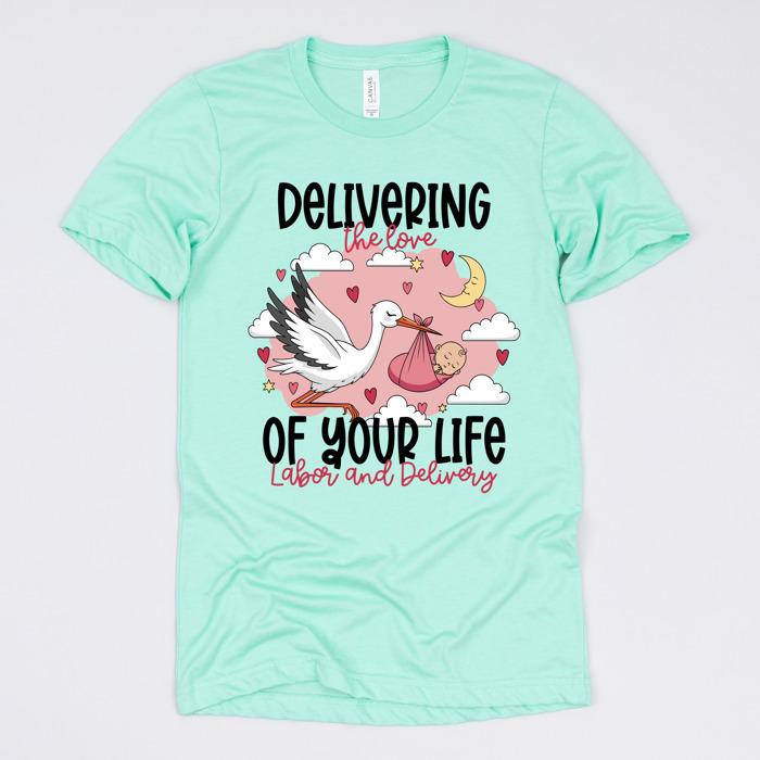 Nurse Valentine’s Day Graphic Tees – Cute Group Nurse Tshirts, Medical Staff Shirts, Sweetheart Hospital Unit Tees, Labor and Delivery Valentines