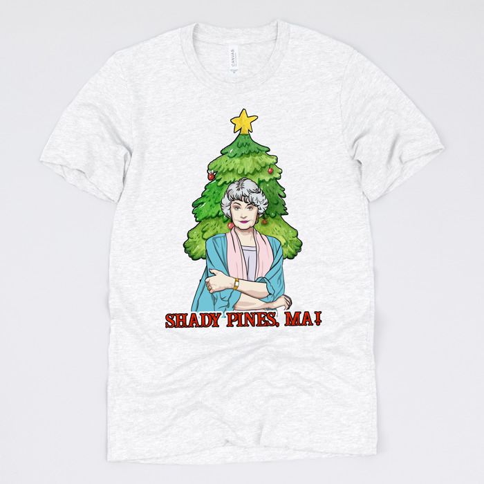 Golden Girls Christmas Tees - Funny Retro Holiday Tops for Christmas Parties, Coworker Gifts, Secret Santa, Classic TV Fans, and Hilarious Gift Ideas
