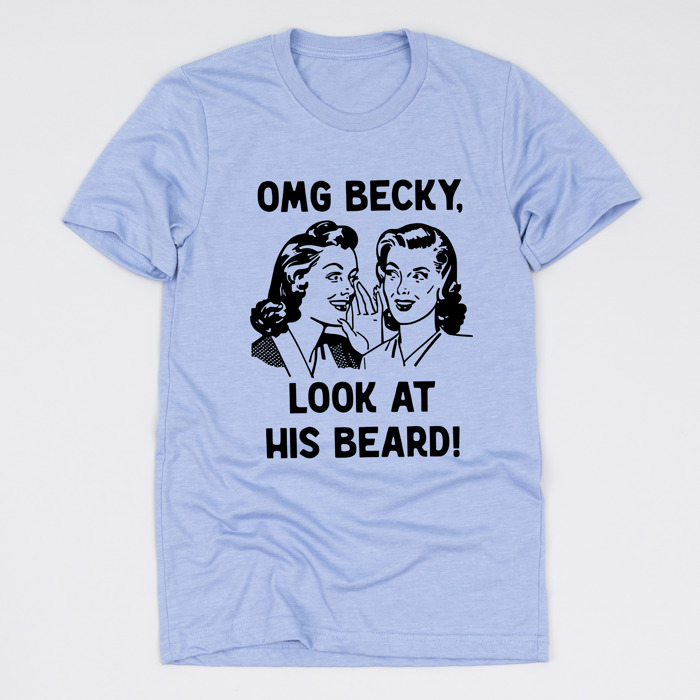 Men’s Beard Humor Tee – Pop Culture Pun Gift for Fathers Day