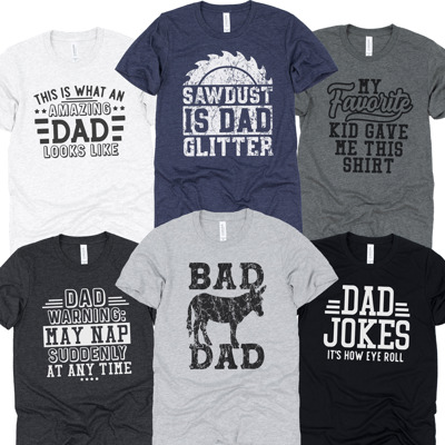 Funny Graphic Tees for Awesome Dads
