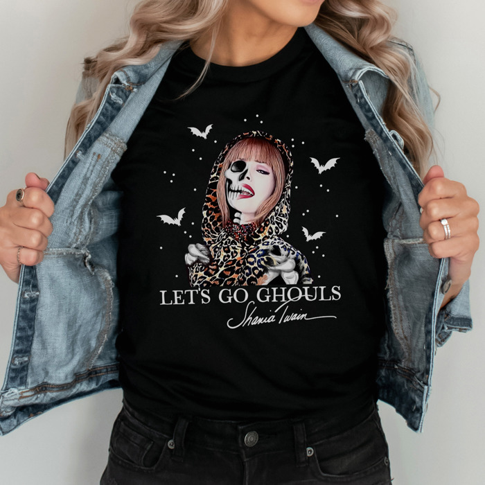 Shania Twain Let’s Go Ghouls T-Shirt – Trendy Halloween Tee for Spooky Season, Perfect Pumpkin Patch & Fall Concert Outfit
