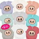  Trendy Cute Character Monster Group Costume Tee – Funny Teacher Shirt, Spooky School Event Outfit, Fall Top