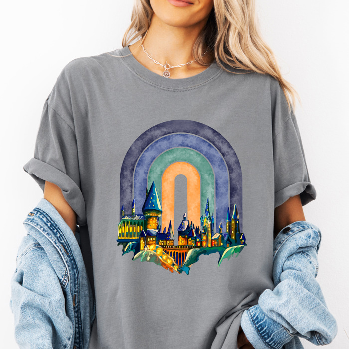 Wizard School New Comfort Colors Tee