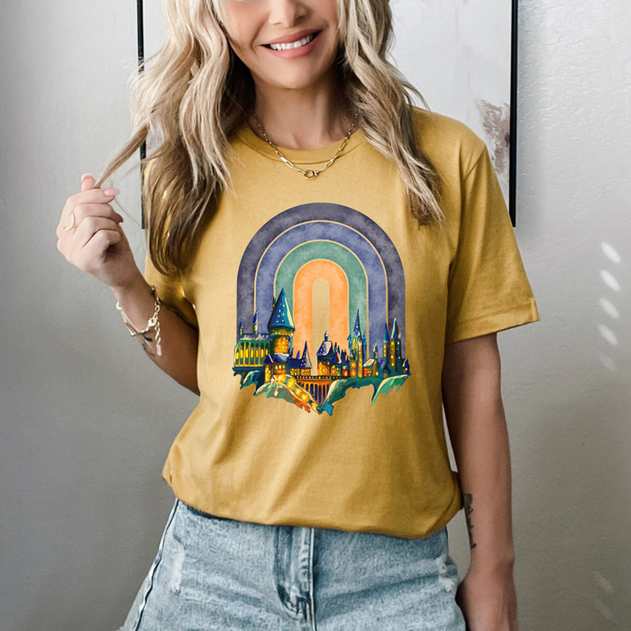 Wizard School New Comfort Colors Tee