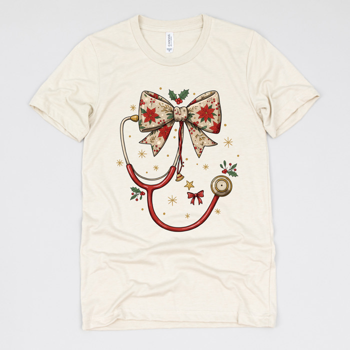 Christmas Nurse T-Shirts – Cute Holiday Gift Tees for Nurses, Labor and Delivery, CNAs, and Healthcare
