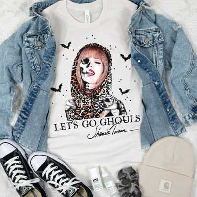 Shania Twain Let’s Go Ghouls T-Shirt – Trendy Halloween Tee for Spooky Season, Perfect Pumpkin Patch & Fall Concert Outfit