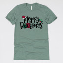 Small (UNISEX) Merry Bookmas: Heather Sage Cozy Christmas Reading T-Shirts - Festive Holiday Book Lover Tees for Teachers, Librarians, Bookworms, and Cozy Gift Ideas