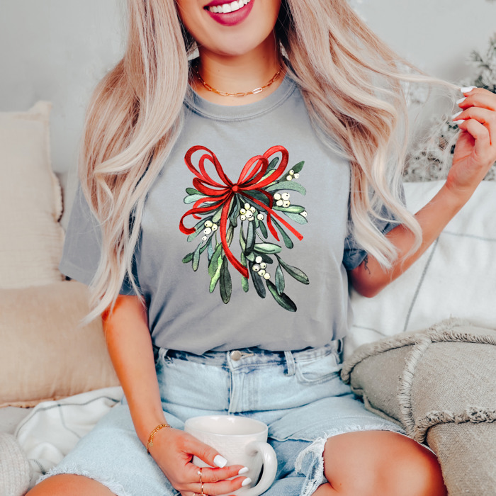 Trendy Christmas T-Shirts, Santa, Reindeer, Gingerbread, and Festive Holiday Graphic Tees for Cookie Exchanges, Christmas Lights, and Holiday Gifts