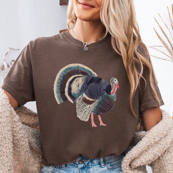 Cozy Thanksgiving Holiday Tees – Pumpkins, Turkeys, and Thankful Vibes, Family Gatherings, Holiday Comfort, Trendy Friendsgiving