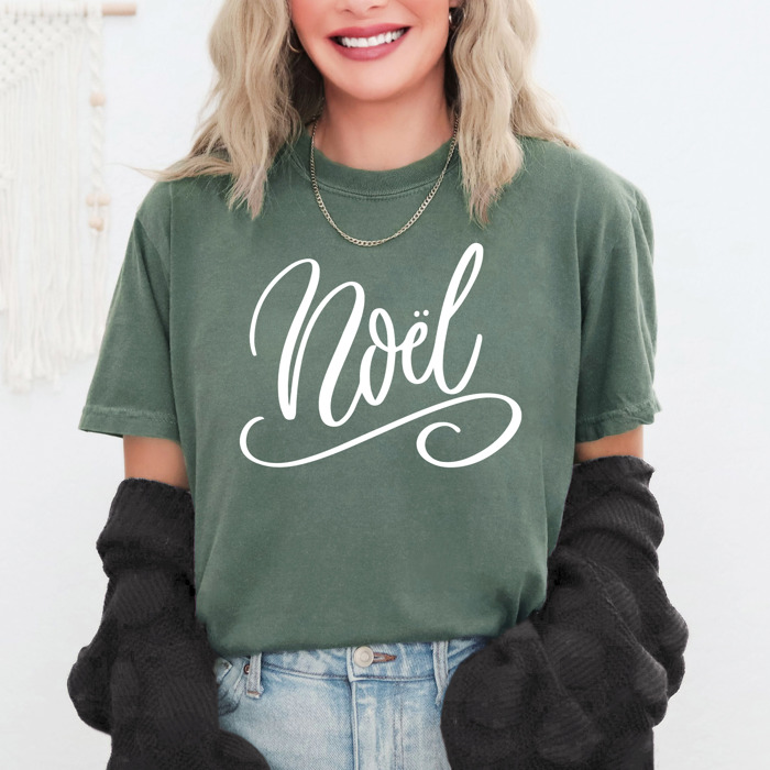 Vintage Minty Christmas Holiday Tees – Santa, Reindeer, Snowman, Noël, and Poinsettia for Classic Holiday Cheer, Cozy Winter Style, and Holiday Gift Ideas