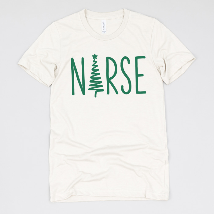 Christmas Nurse T-Shirts – Festive Holiday Tees for Nurses, Medical Staff, and Holiday Gifts