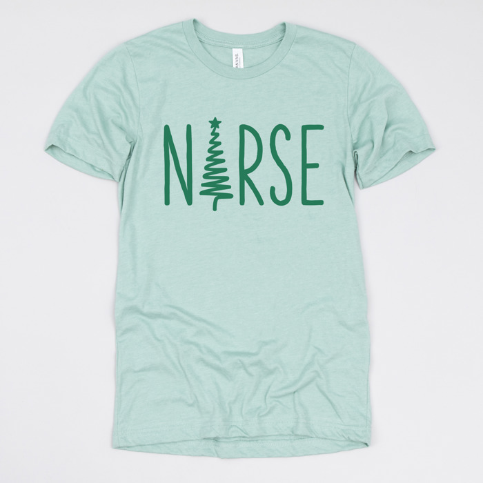 Christmas Nurse T-Shirts – Festive Holiday Tees for Nurses, Medical Staff, and Holiday Gifts