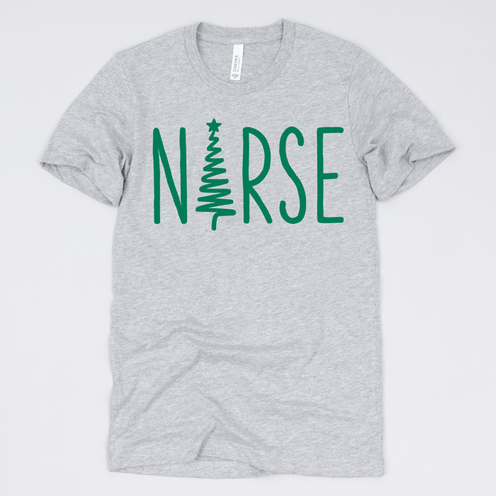 Christmas Nurse T-Shirts – Festive Holiday Tees for Nurses, Medical Staff, and Holiday Gifts