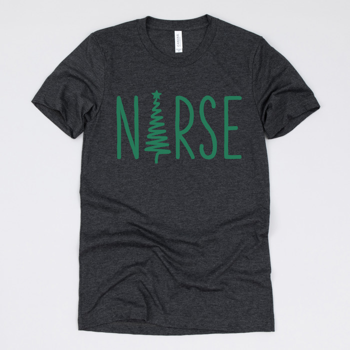 Christmas Nurse T-Shirts – Festive Holiday Tees for Nurses, Medical Staff, and Holiday Gifts