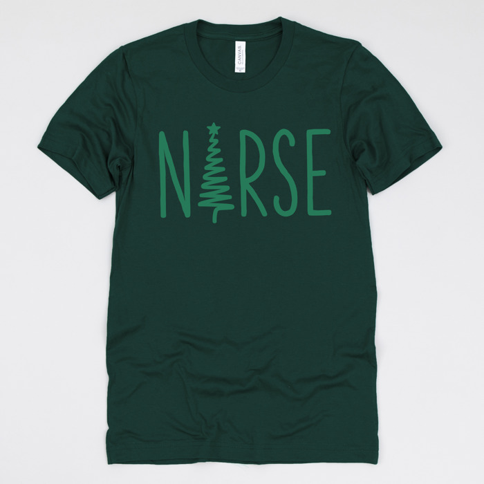 Christmas Nurse T-Shirts – Festive Holiday Tees for Nurses, Medical Staff, and Holiday Gifts