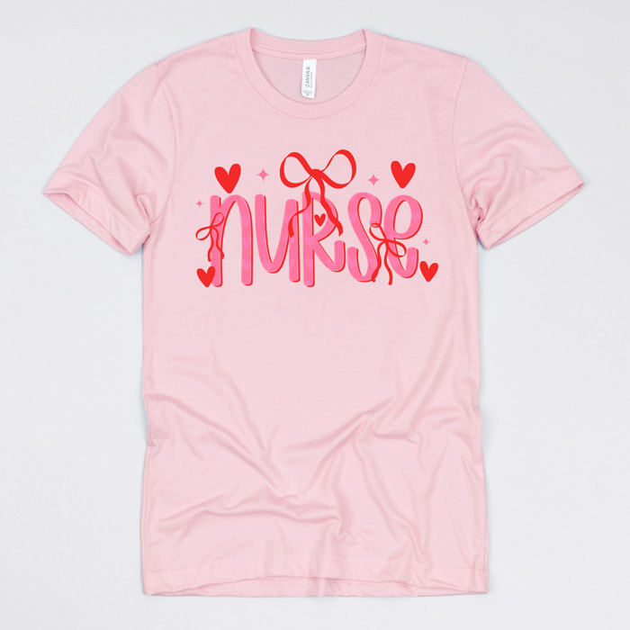 Valentine’s Day Nurse Graphic Tees – Cute Group Nurse Tshirts, Medical Valentine Shirts, Heart and Love Nurse Styles, Hospital Valentine Wear